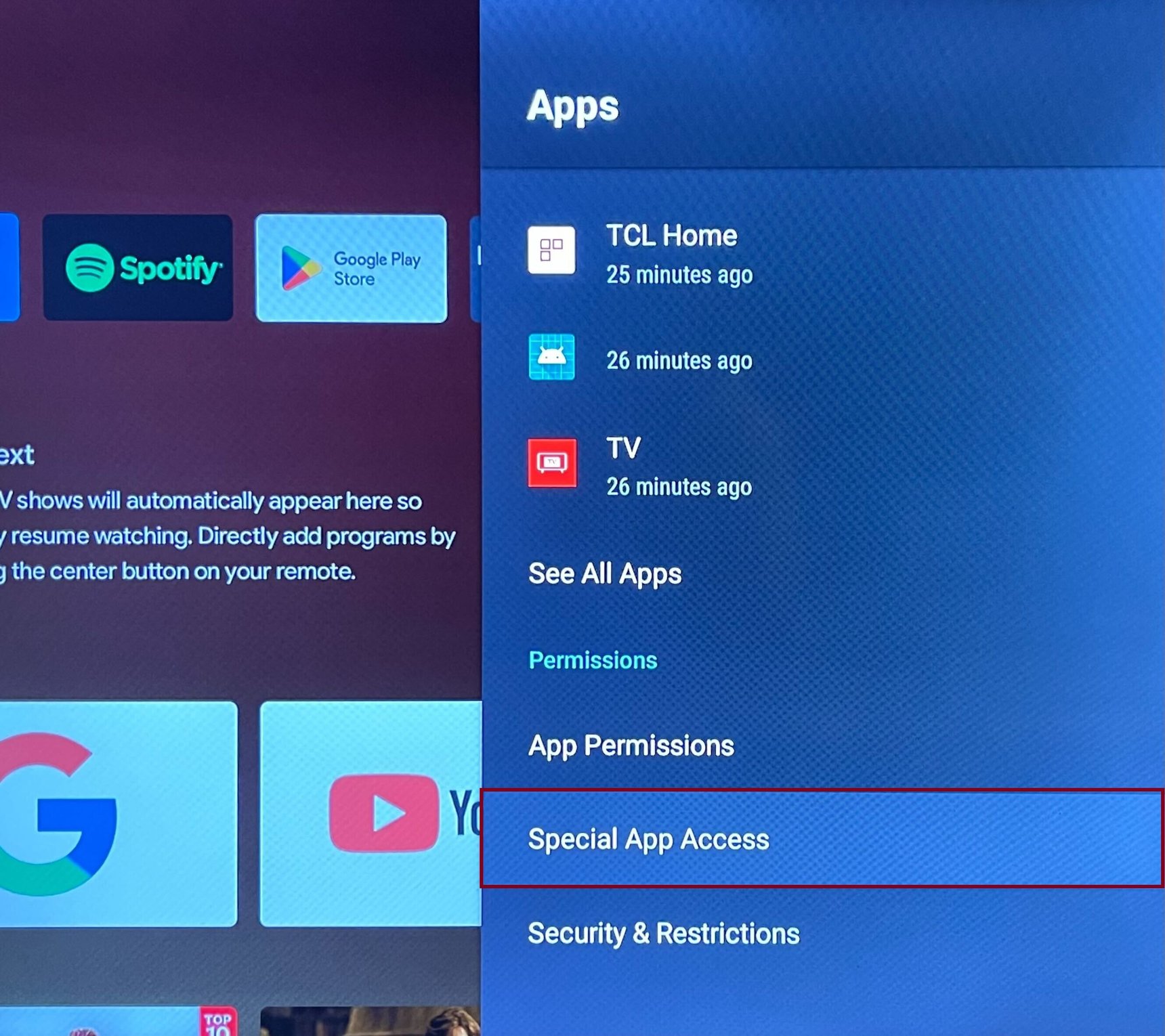 Resolve auto start auto launch issues on your google tv devices