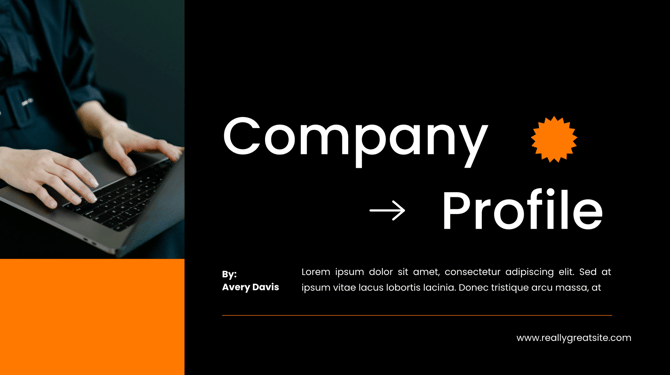 Screenshot of Canva Design preview for how the content will look on your screen.