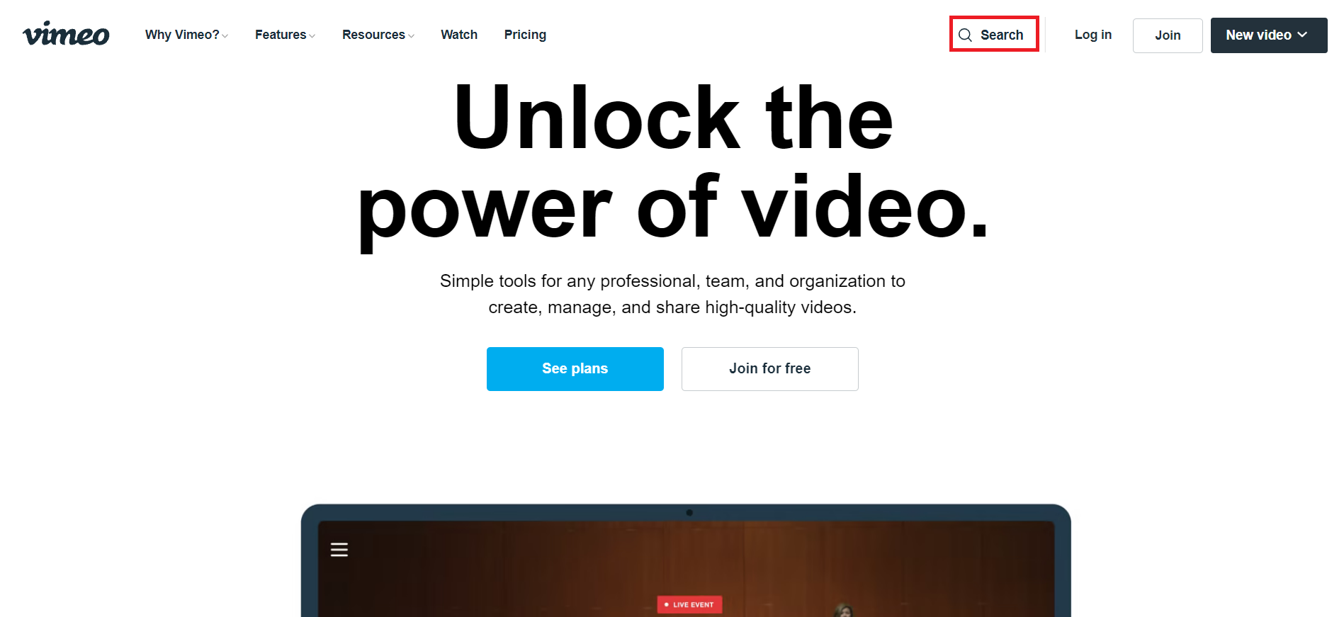 Embed your Vimeo videos and loop them